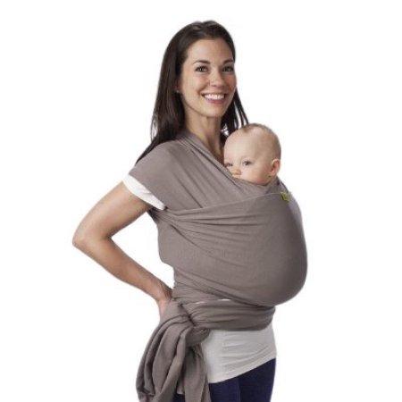 echarpe de portage autour de bébé